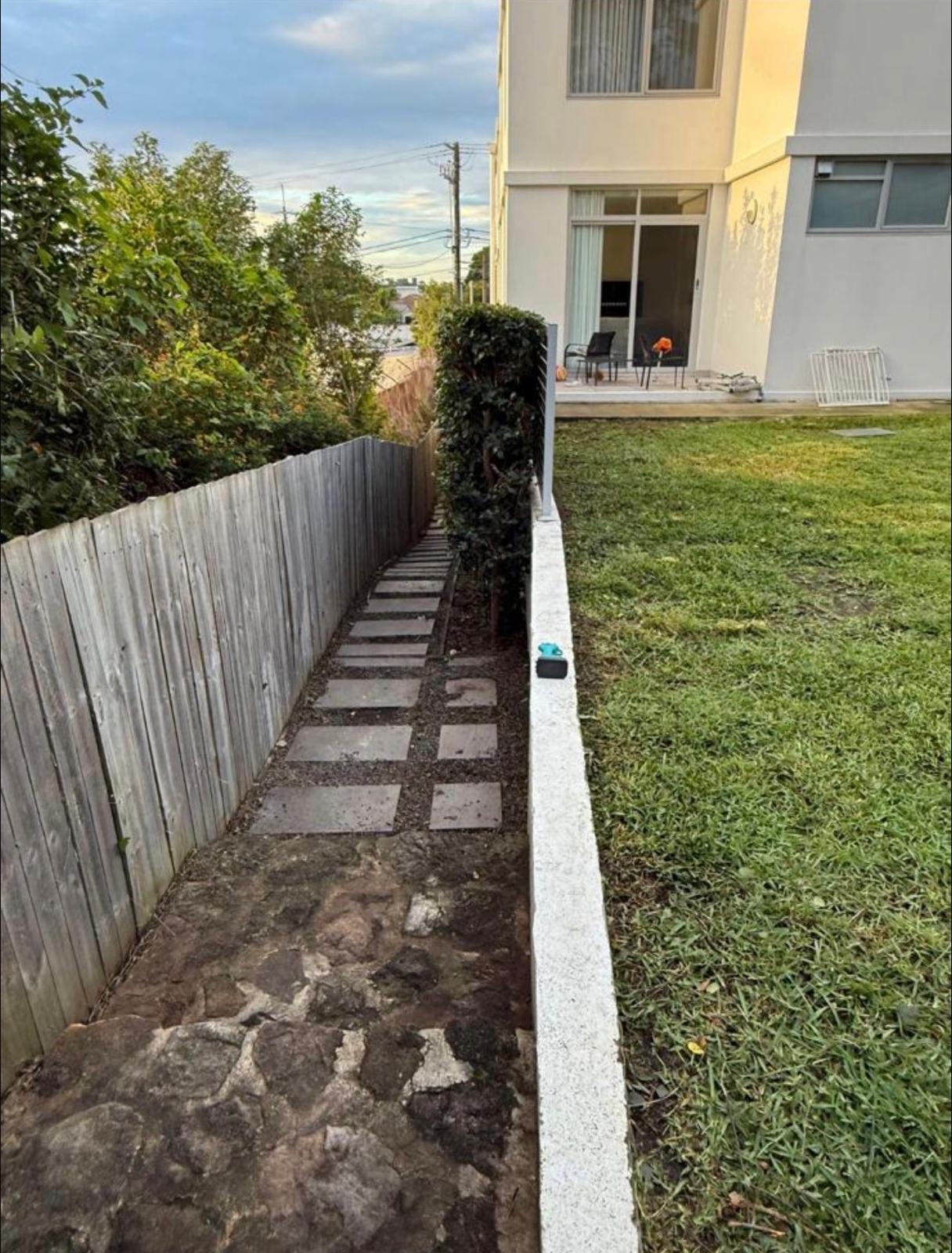 After garden project