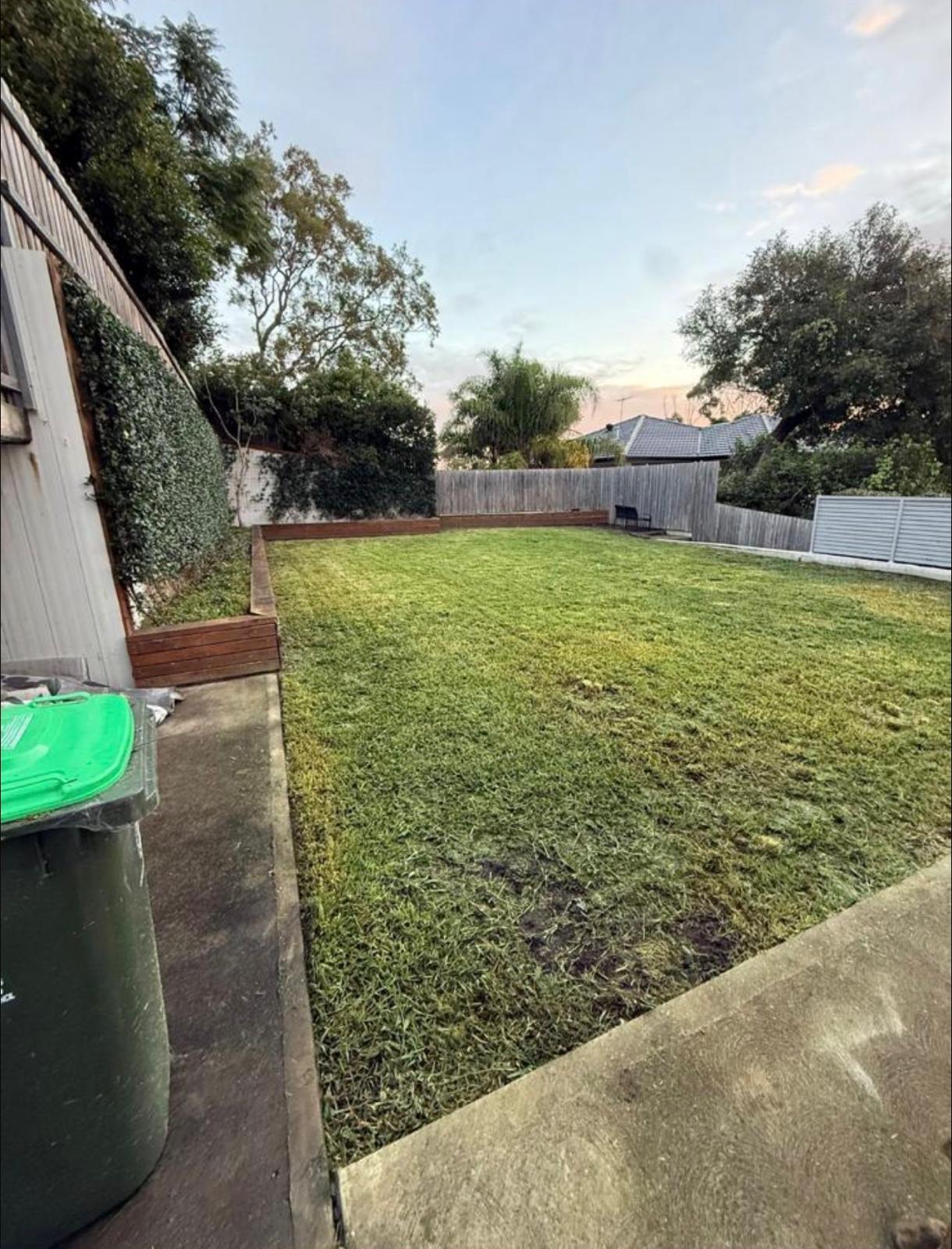 After garden project