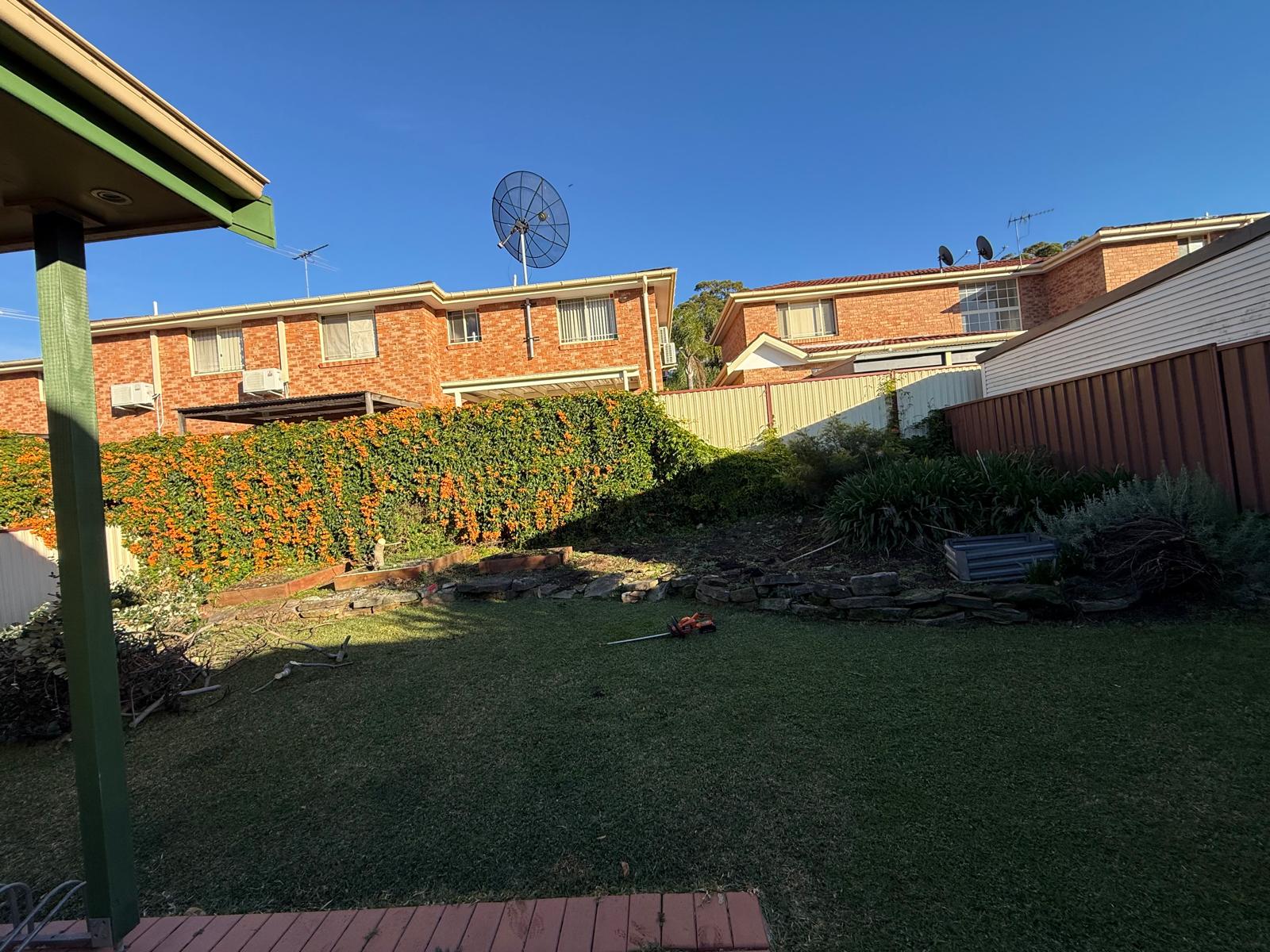 Before garden project