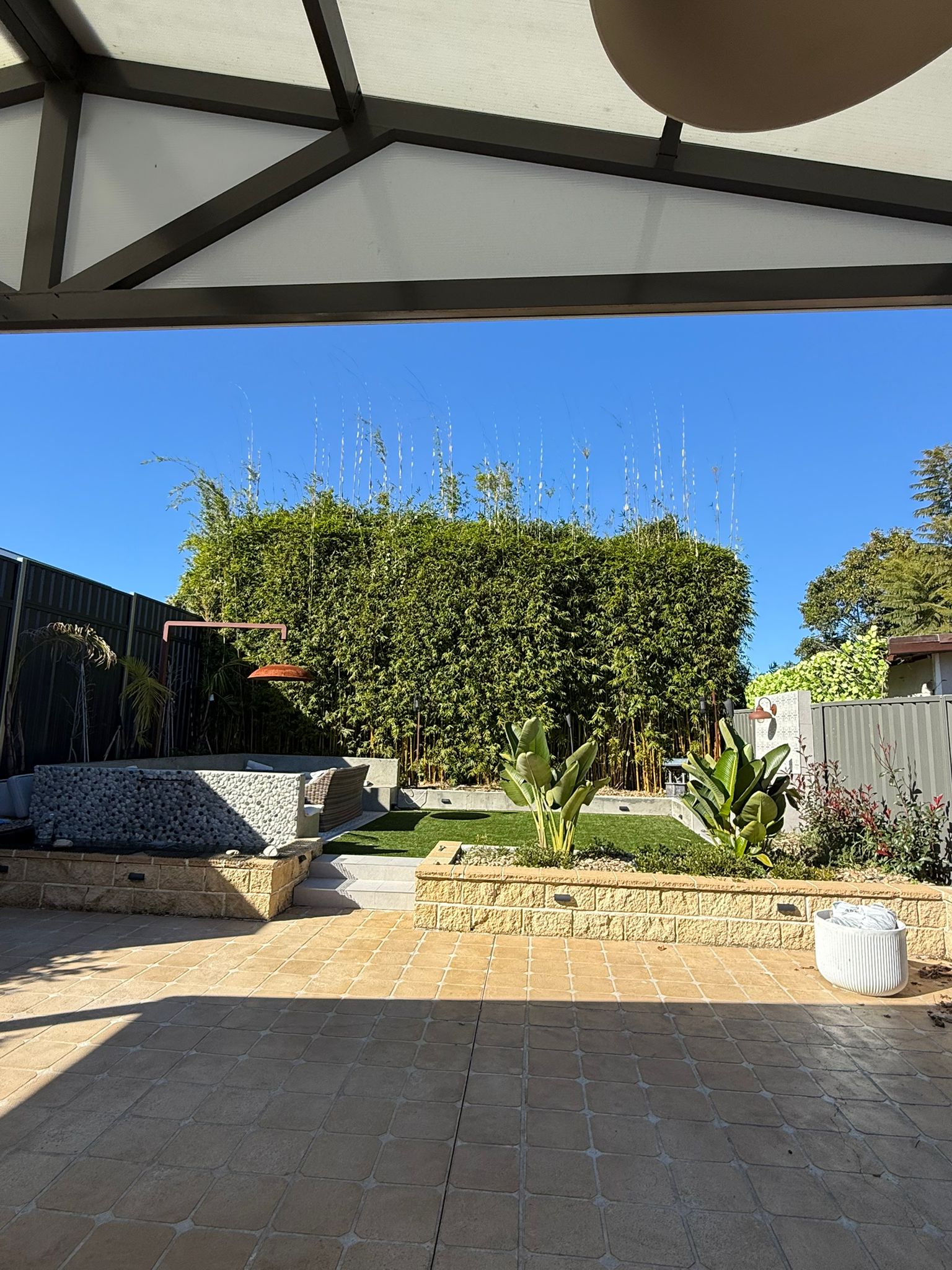 Before garden project